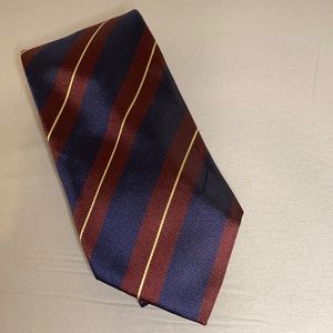 Men’s Beaufort Tie Rack preppy stripe Silk Tie
